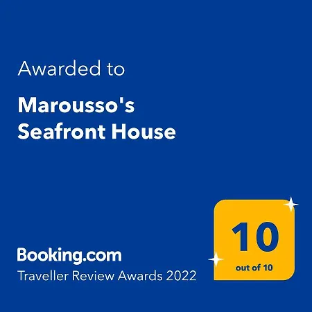 Marousso's Seafront House Prázdninový dům Alikí